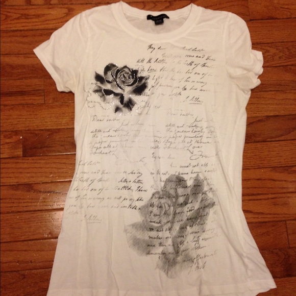 Cute forever 21 bling tee