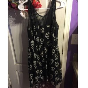 Black skull dress ☠