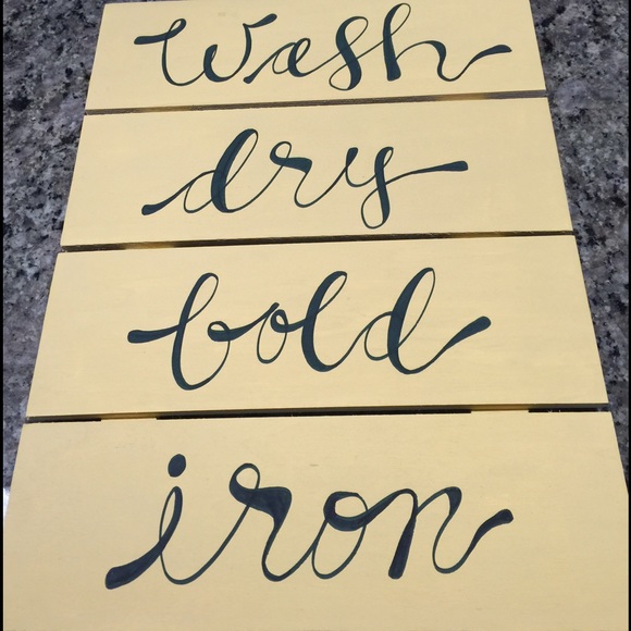 Wooden board for wash room - Picture 1 of 1