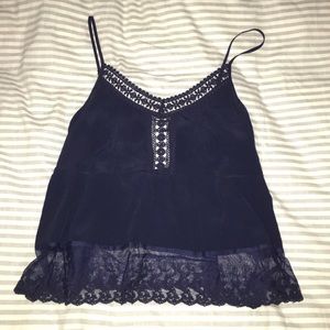 Navy Blue Tank Top