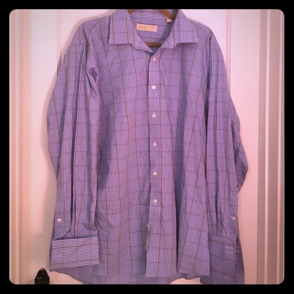 Michael Kors Men's blue shirt