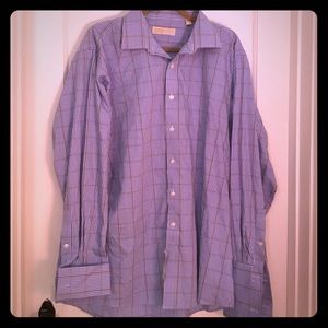 Michael Kors Men's blue shirt