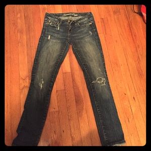American eagle stylish ripped jeans