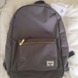 Herschel Gray Large Backpack