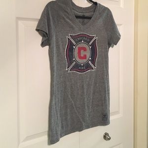 Large adidas Chicago Fire tee
