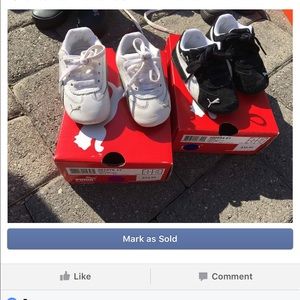 Like new size 6 toddler sneakers used once