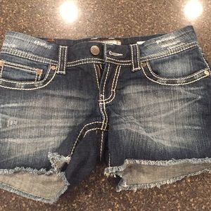 BKE denim shorts