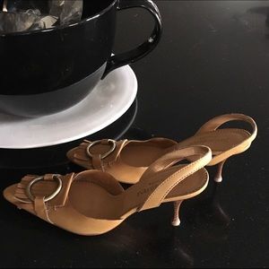 YSL Slingback Oxford Style Pumps Sz.39