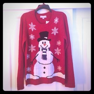 Brand New Holiday Snowman sweater