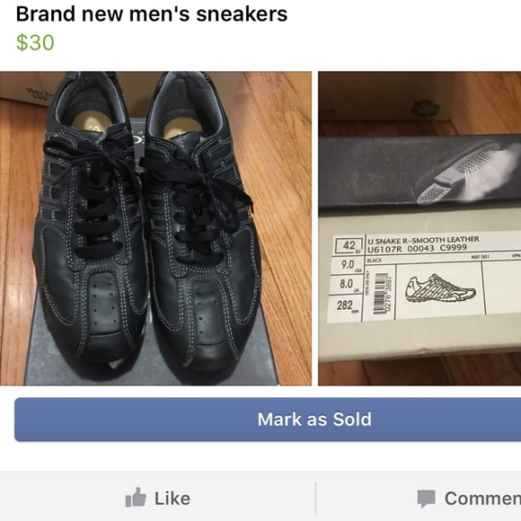 Brand new size 8 men's shoes