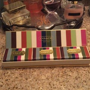 Coach soap set