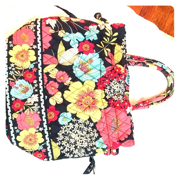 Floral Vera Bradley sack purse