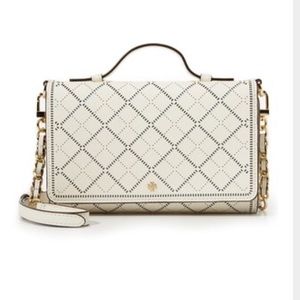 Tory Burch Robinson Crosshatch Mini Cross