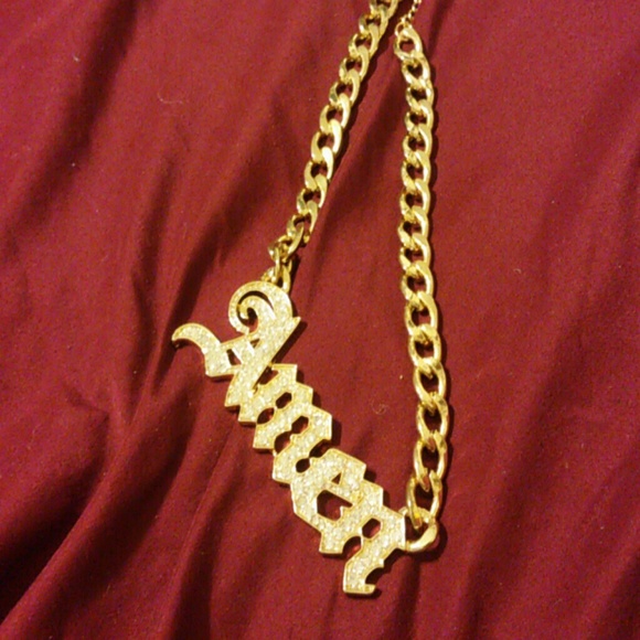 Blang blang gold necklace !