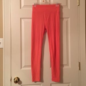 Lularoe coral OS leggings