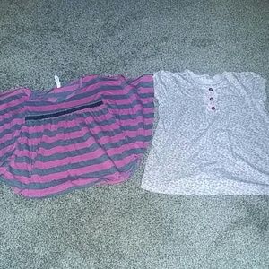 Girls size 6 tops