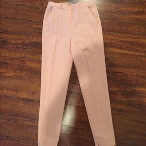 Asos pink linen pants
