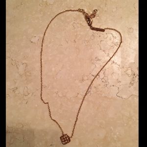 Kendra Scott rose gold necklace