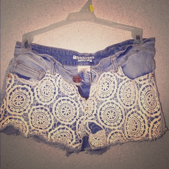 Lacey jean shorts