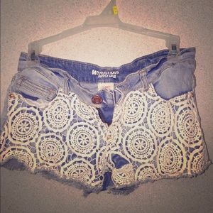 Lacey jean shorts