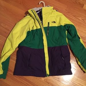 Colorful winter/ski jacket