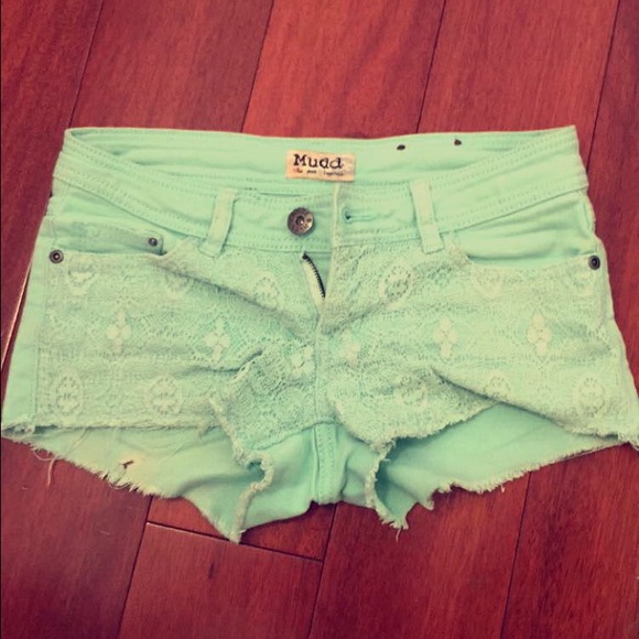 Blue shorts