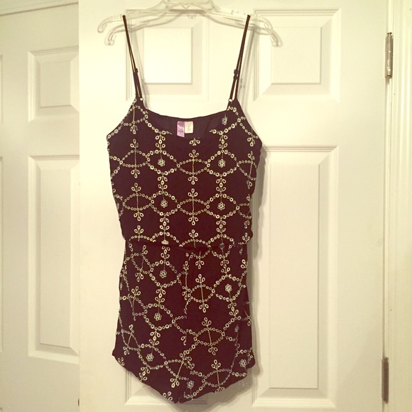 Francesca's Black romper!