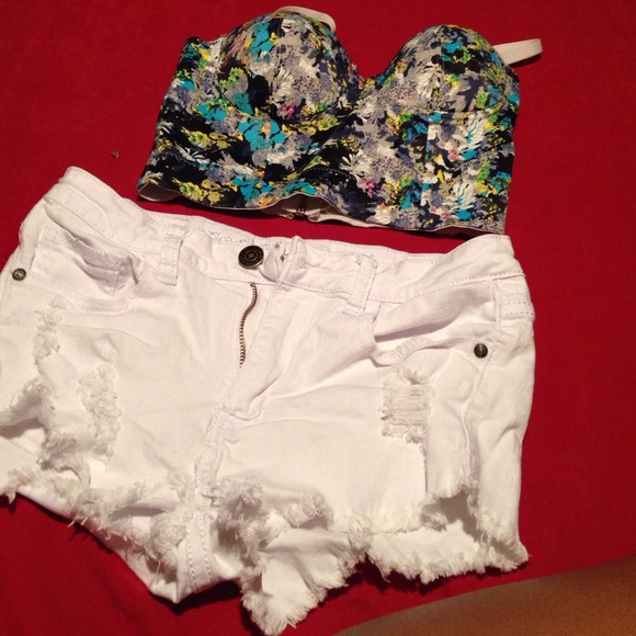 White shorts