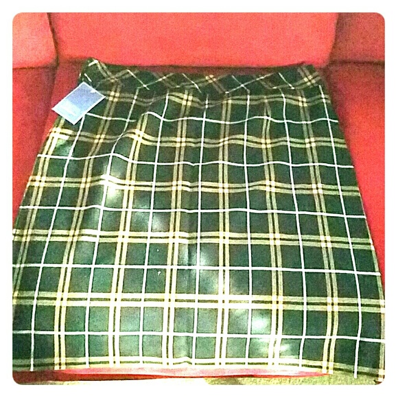 Plaid Skirt