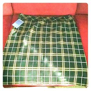 Plaid Skirt