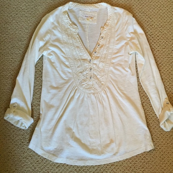 Meadow Rue Henley Pullover - Picture 2 of 4