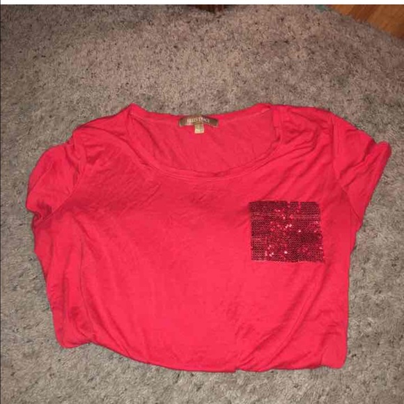 Red sparky shirt