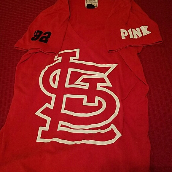 PINK Victoria's Secret St.louis Cardinals v-neck