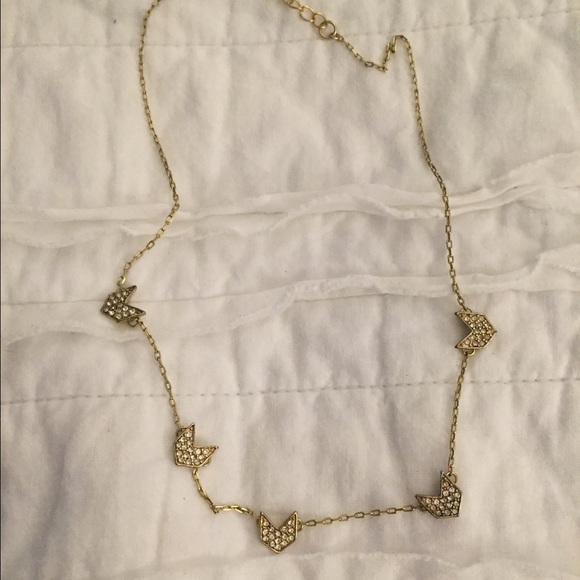 baublebar chevron pendant necklace