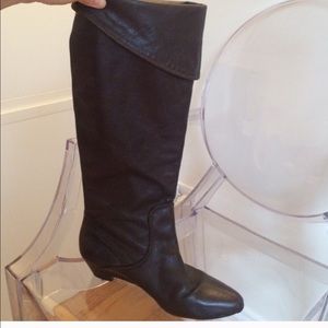 Tall brown Frye boots