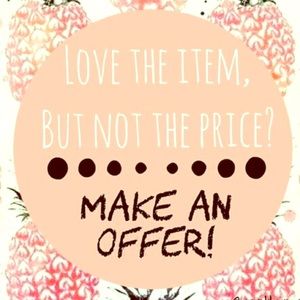 Make an offer!!! Happy shopping!
