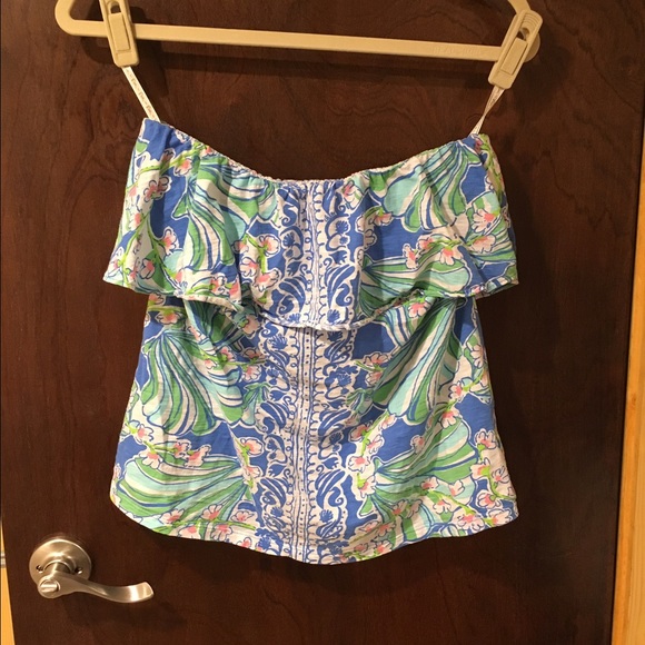 Lilly Pulitzer Wiley Tube in Bay Blue Coasting L