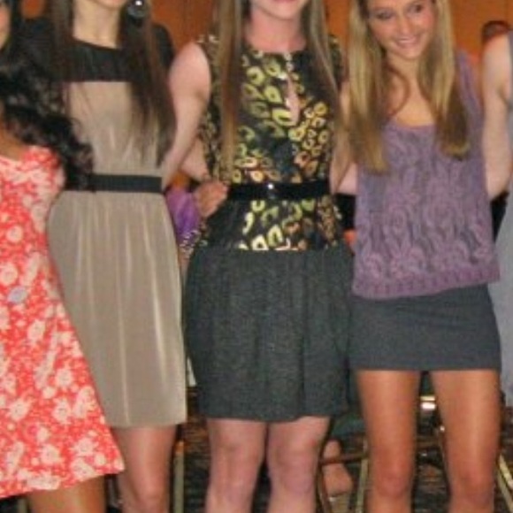 Rachel Roy Animal Print Dress - Picture 5 of 5