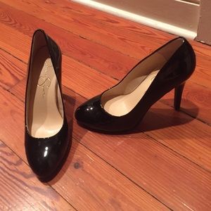 Jessica Simpson "Malia" Almond-toe pumps