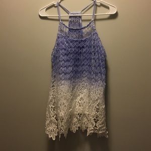 Ombré racerback tanktop