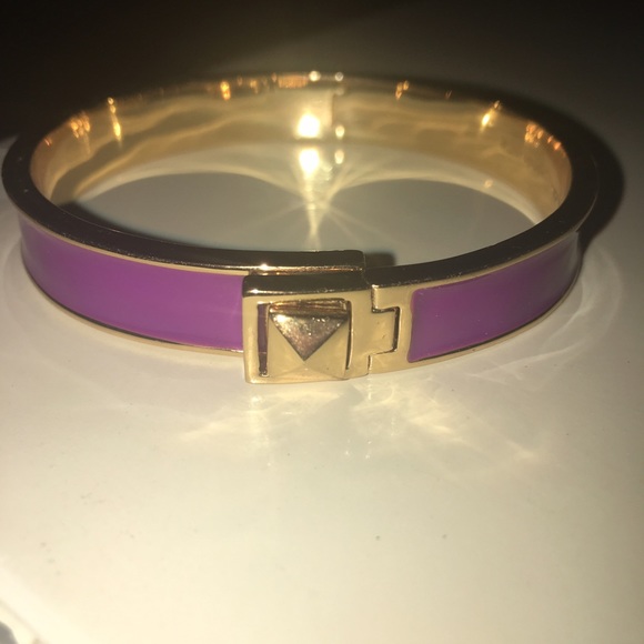 Kate Spade Purple Enamel Bracelet