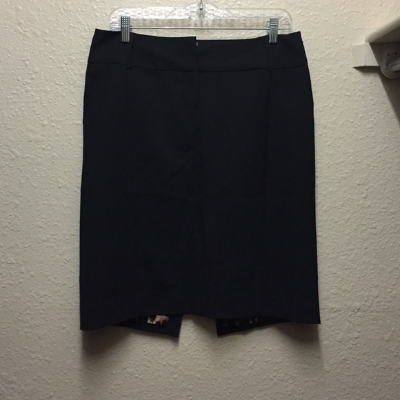 Express Size 6 Black Pencil Skirt