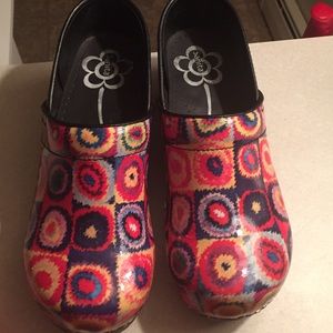 Adorable, colorful Sanita clogs