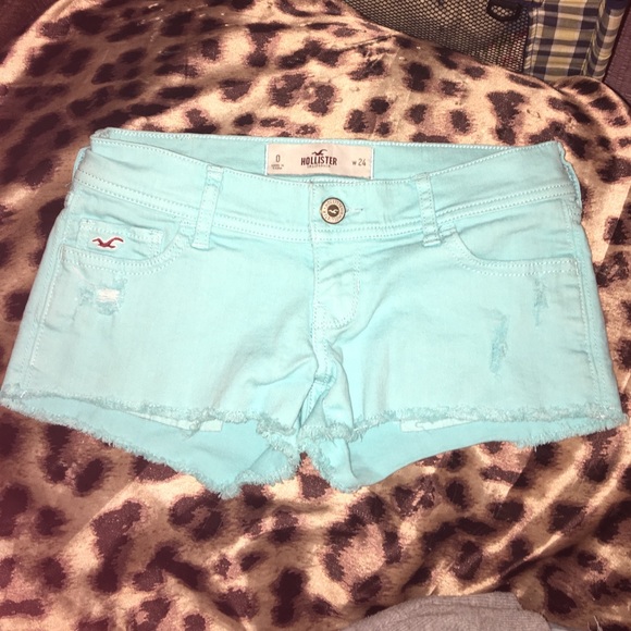 Blue shorts