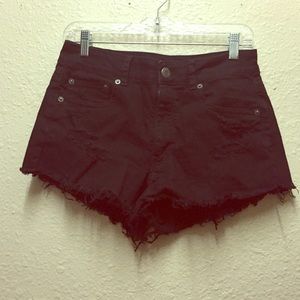 Black High-Waisted American Eagle Outfitter Shorts