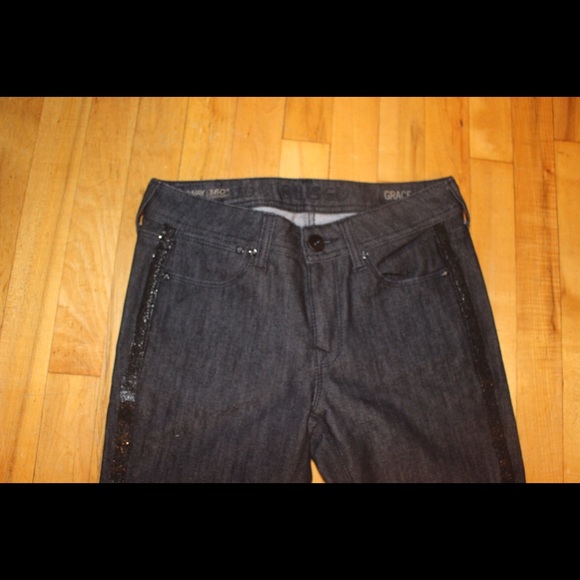 DL1961 Dark wash tuxedo jeans