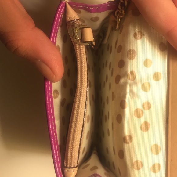 Kate Spade Mini Wallet Key Chain Pink - Picture 3 of 4