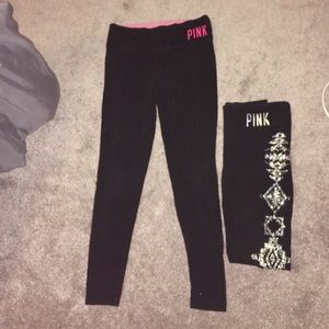Vs leggings small and Xs
