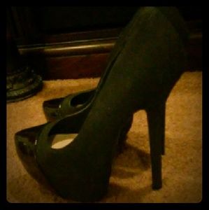 Charlotte Russe Suede High Heel Pumps