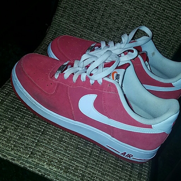 Red air force ones